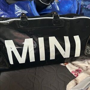 MINI Black Glossy Duffle Bag